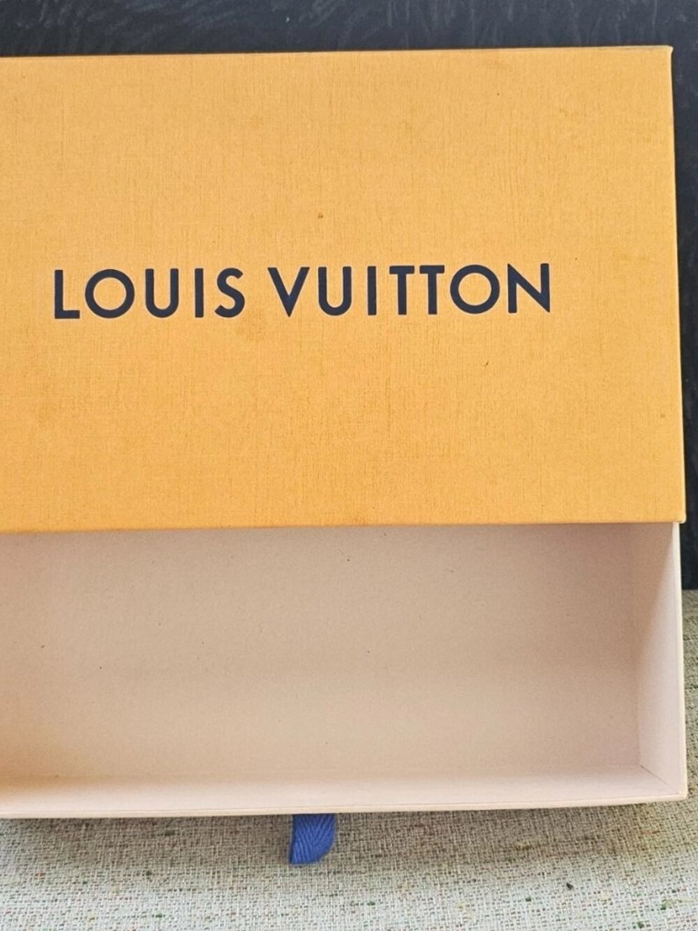 Louis Vuitton Empty Box Yellow Storage Box Authentic LV Gift Box 5 X 8 in Auth - Picture 9 of 9